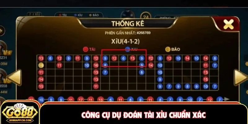 Công cụ dự đoán tài xỉu chuẩn xác