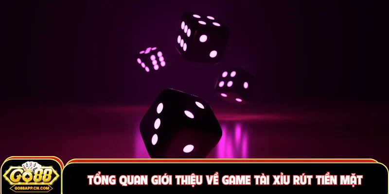 Tổng quan giới thiệu về game tài xỉu rút tiền mặt